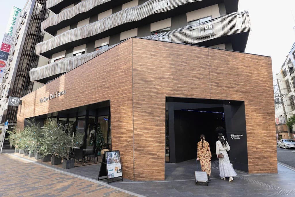 神戶三宮皇家公園canvas酒店的所在位置